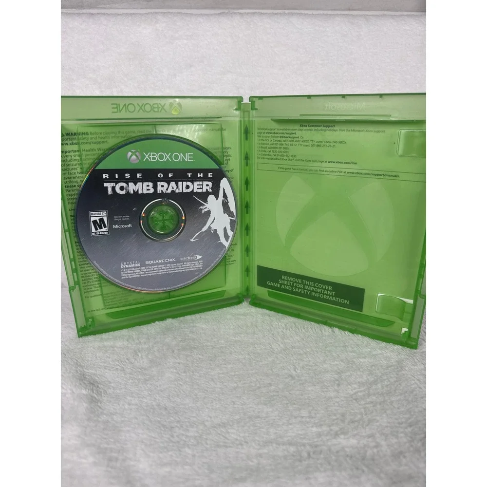 Microsoft Rise of the Tomb Raider Xbox One N/A Green Excellent Action Adventure